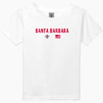 Santa Barbara Saints Football <span class="pdp-name-mascot">Santa Barbara Saints Football</span> Gildan Heavy Cotton Toddler T-Shirt Front Thumbnail