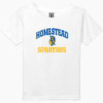 HOMESTEAD HIGH SCHOOL SPARTANS <span class="pdp-name-mascot">HOMESTEAD SPARTANS</span> Gildan Heavy Cotton Toddler T-Shirt Front Thumbnail