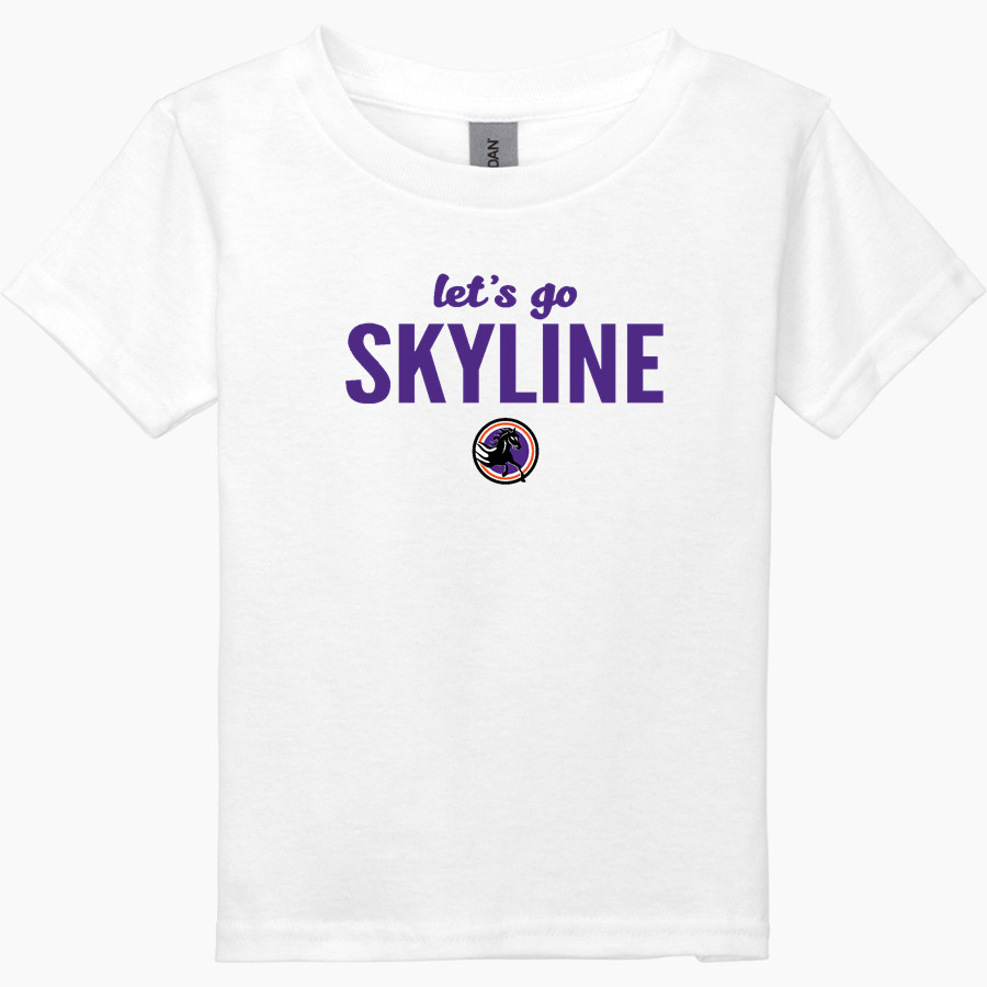 Skyline Gila River Mustangs <span class="pdp-name-mascot">Skyline Mustangs</span> Gildan Heavy Cotton Toddler T-Shirt