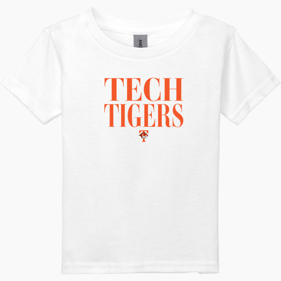 Tech High School Tigers <span class="pdp-name-mascot">Tech High School</span> Gildan Heavy Cotton Toddler T-Shirt