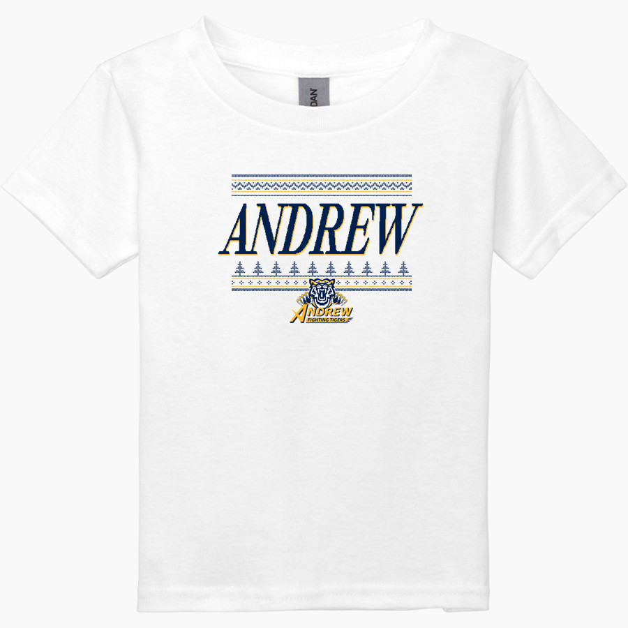 Andrew Tigers Gildan Heavy Cotton Toddler T-Shirt