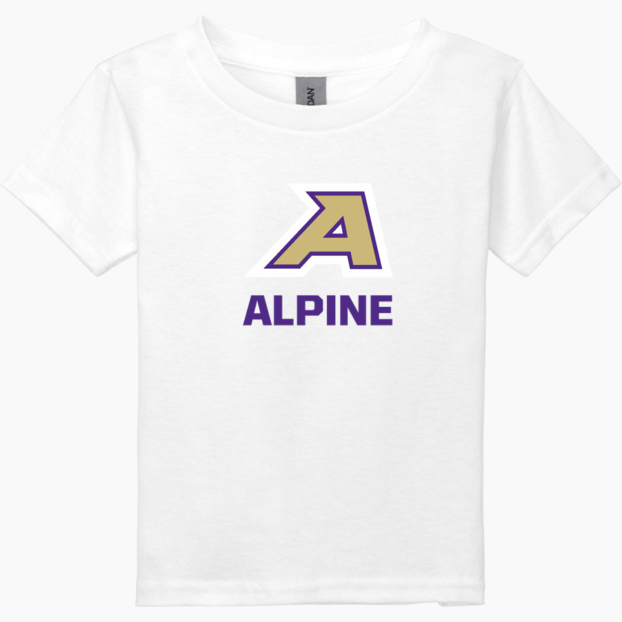 ALPINE HIGH SCHOOL BUCKS <span class="pdp-name-mascot">ALPINE BUCKS</span> Gildan Heavy Cotton Toddler T-Shirt