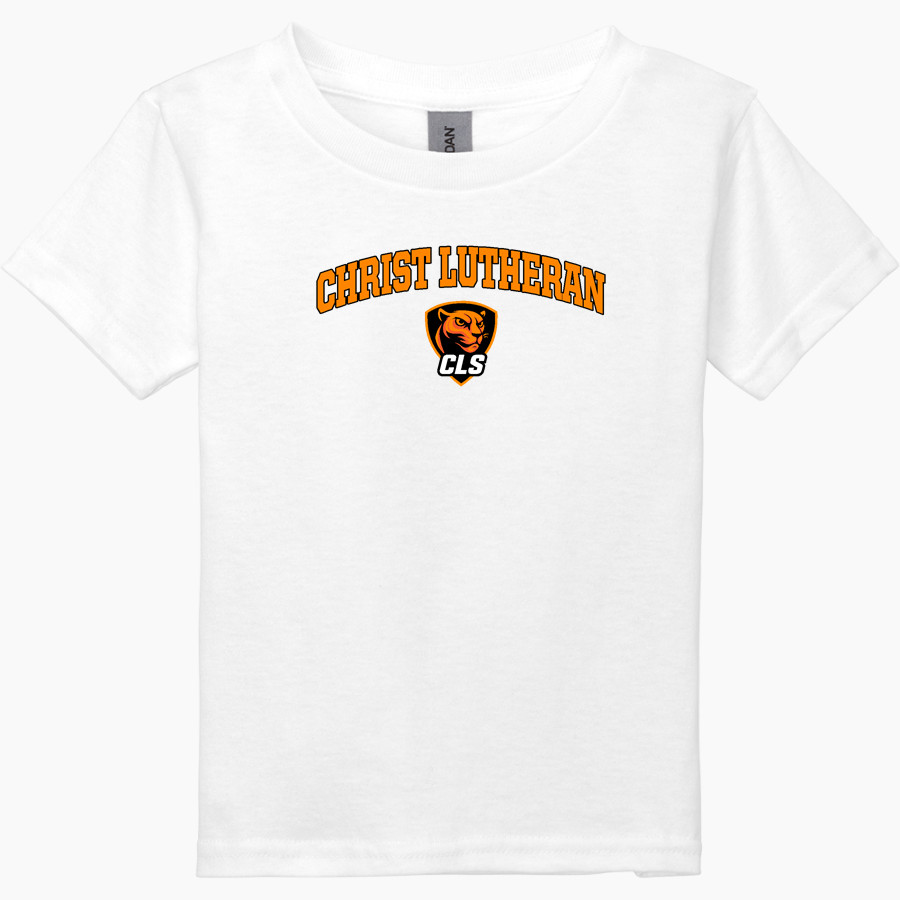 CHRIST LUTHERAN Cougars <span class="pdp-name-mascot">CHRIST LUTHERAN DAY SCHOOL Cougars</span> Gildan Heavy Cotton Toddler T-Shirt