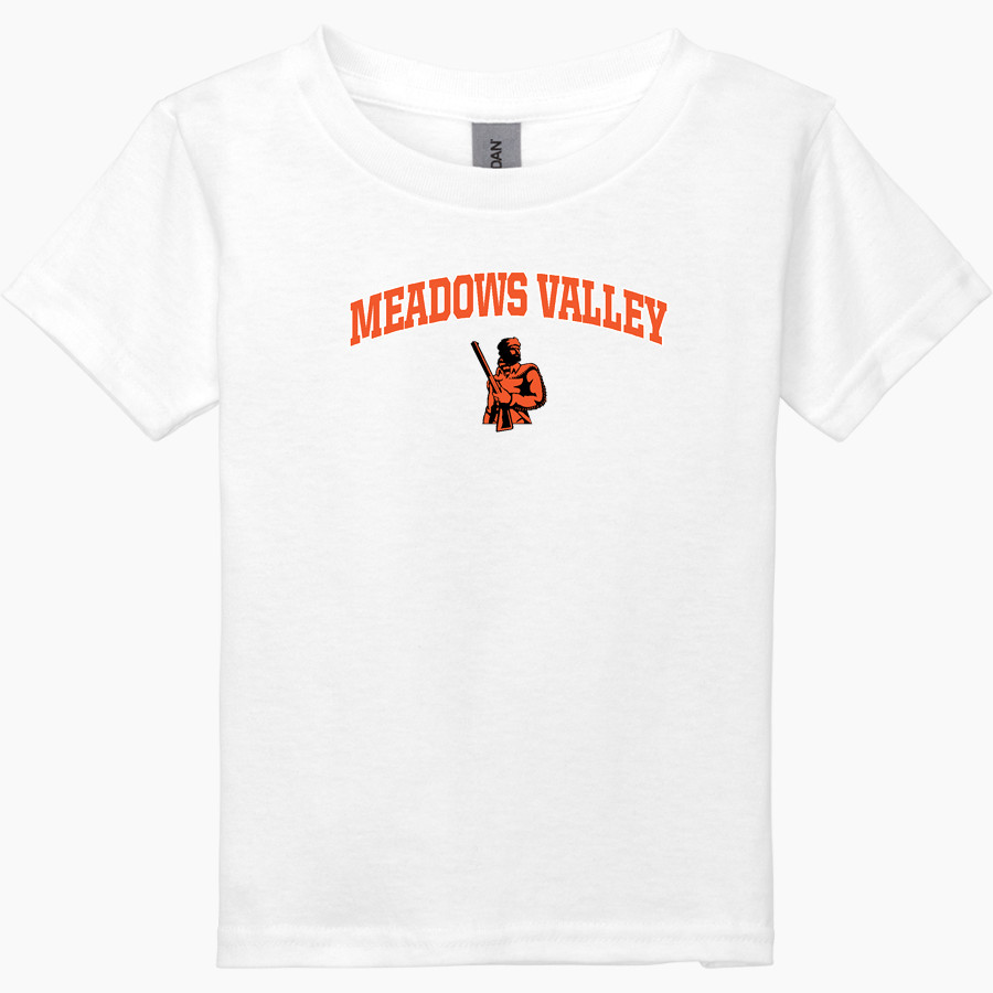Meadows Valley Mountaineers <span class="pdp-name-mascot">Meadows Valley Mountaineers</span> Gildan Heavy Cotton Toddler T-Shirt
