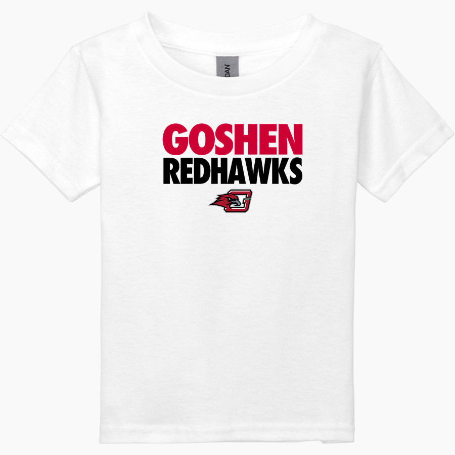Goshen RedHawks <span class="pdp-name-mascot">Goshen RedHawks</span> Gildan Heavy Cotton Toddler T-Shirt