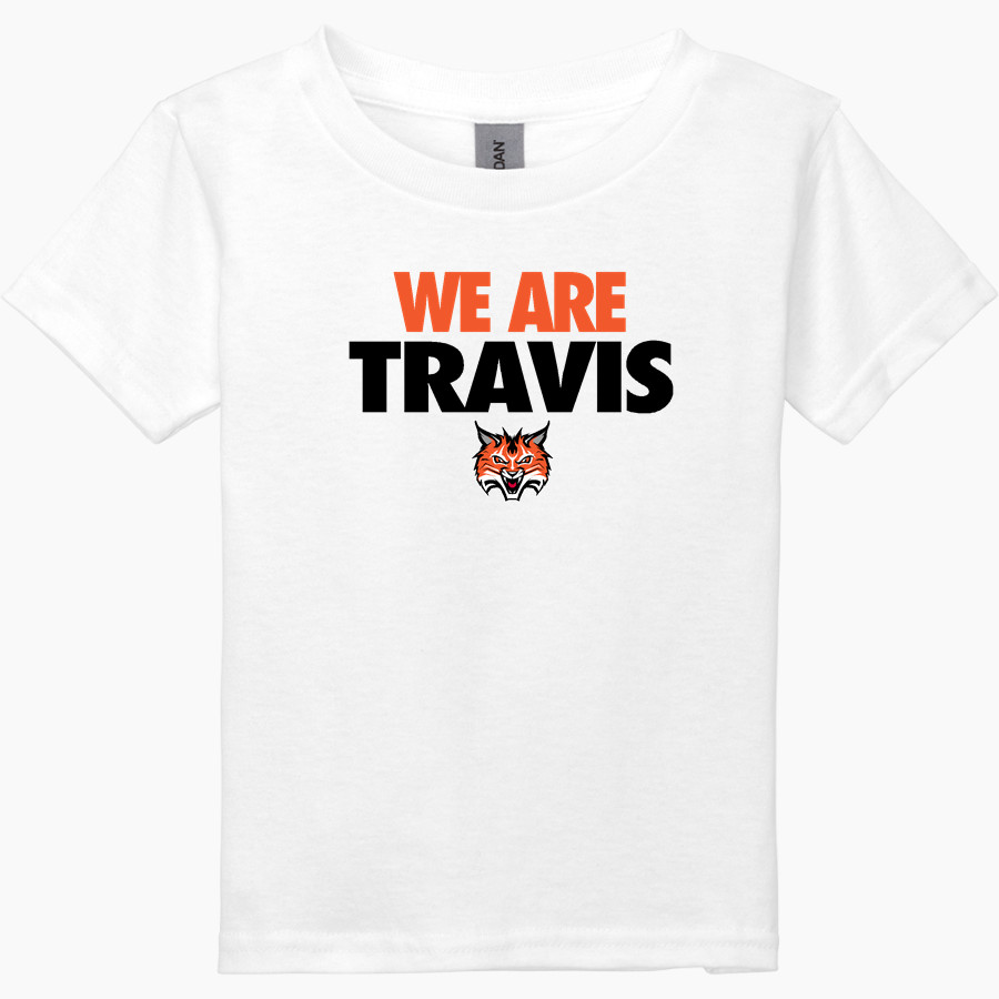 Travis Bobcats Gildan Heavy Cotton Toddler T-Shirt