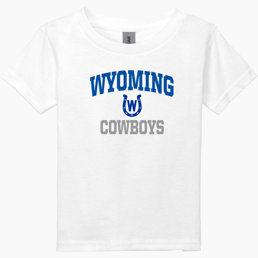 Wyoming Cowboys Cowboys <span class="pdp-name-mascot">Wyoming Cowboys</span> Gildan Heavy Cotton Toddler T-Shirt