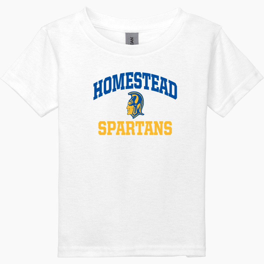 HOMESTEAD HIGH SCHOOL SPARTANS <span class="pdp-name-mascot">HOMESTEAD SPARTANS</span> Gildan Heavy Cotton Toddler T-Shirt