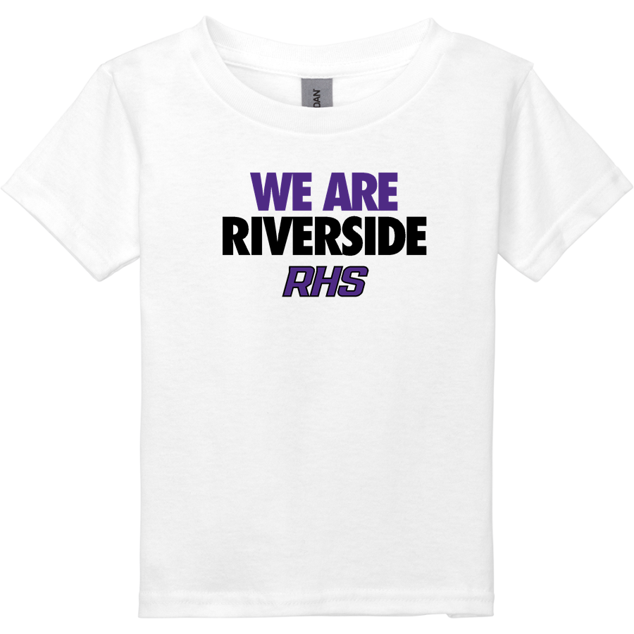 Riverside Raptors <span class="pdp-name-mascot">Riverside High School Raptors</span> Gildan Heavy Cotton Toddler T-Shirt