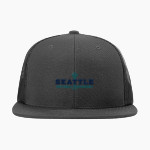 Seattle Softball Academy Seattle <span class="pdp-name-mascot">Seattle Softball Academy</span> Richardson Acrylic-Wool Blend Flatbill Trucker Front Thumbnail