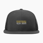 PERRYSBURG HIGH SCHOOL YELLOW JACKETS <span class="pdp-name-mascot">PERRYSBURG YELLOW JACKETS</span> Richardson Acrylic-Wool Blend Flatbill Trucker Front Thumbnail