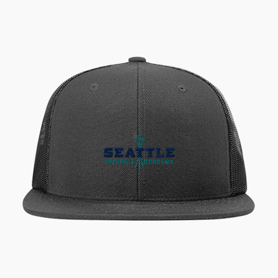 Seattle Softball Academy Seattle <span class="pdp-name-mascot">Seattle Softball Academy</span> Richardson Acrylic-Wool Blend Flatbill Trucker