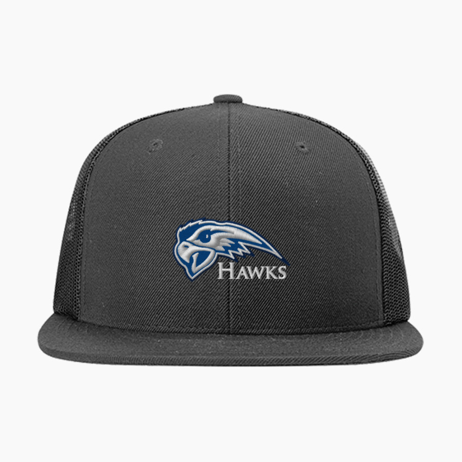 Henry Ford Hawks <span class="pdp-name-mascot">Henry Ford College Hawks</span> Richardson Acrylic-Wool Blend Flatbill Trucker