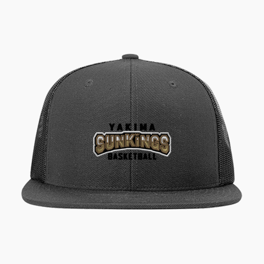 Yakima Sunkings Sunkings <span class="pdp-name-mascot">Yakima Sunkings</span> Richardson Acrylic-Wool Blend Flatbill Trucker