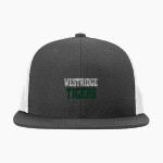 Westridge Tigers <span class="pdp-name-mascot">Westridge Tigers</span> Richardson Acrylic-Wool Blend Flatbill Trucker Front Thumbnail