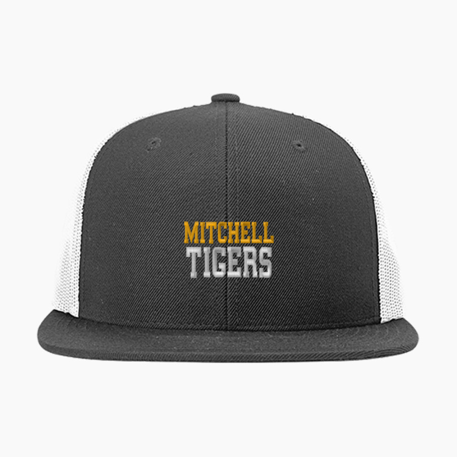 MITCHELL HIGH SCHOOL TIGERS <span class="pdp-name-mascot">MITCHELL TIGERS</span> Richardson Acrylic-Wool Blend Flatbill Trucker