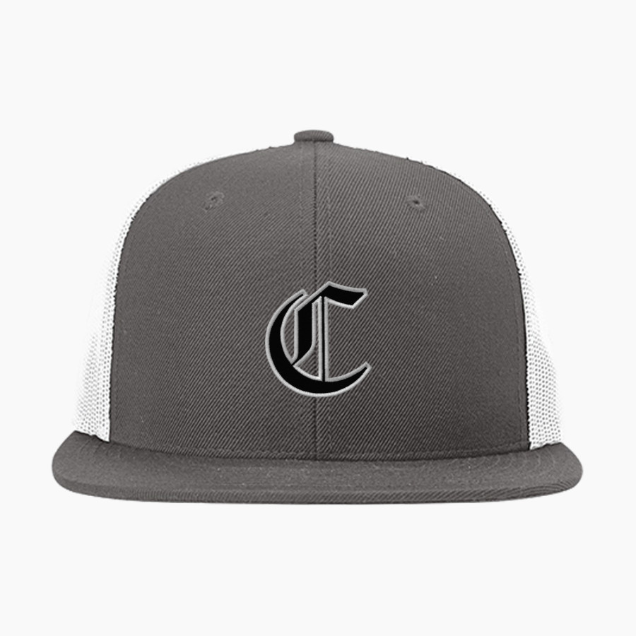 CISTERCIAN PREPARATORY SCHOOL HAWKS <span class="pdp-name-mascot">CISTERCIAN HAWKS</span> Richardson Acrylic-Wool Blend Flatbill Trucker