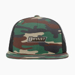 Bryant Bulldogs <span class="pdp-name-mascot">Bryant Bulldogs</span> Richardson Acrylic-Wool Blend Flatbill Trucker Front Thumbnail