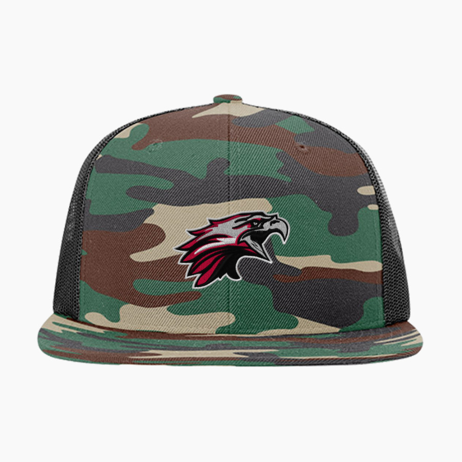 Benavides Eagles <span class="pdp-name-mascot">Benavides Eagles</span> Richardson Acrylic-Wool Blend Flatbill Trucker