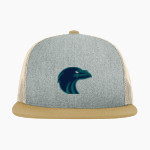 AUBURN RIVERSIDE HIGH SCHOOL RAVENS <span class="pdp-name-mascot">AUBURN RIVERSIDE RAVENS</span> Richardson Acrylic-Wool Blend Flatbill Trucker Front Thumbnail