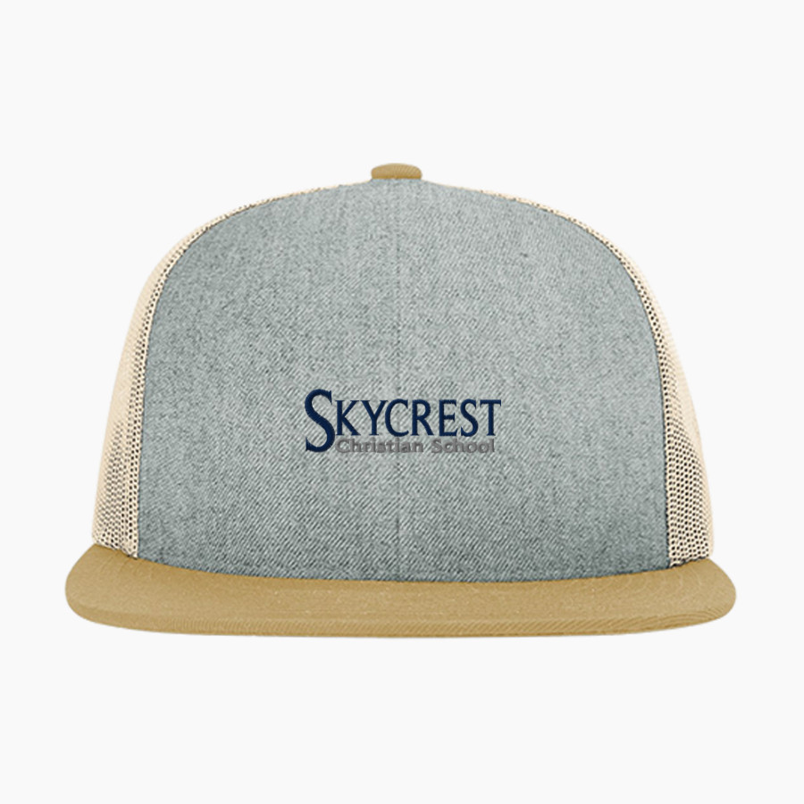 SKYCREST CHRISTIAN Skyhawks <span class="pdp-name-mascot">SKYCREST CHRISTIAN SCHOOL</span> Richardson Acrylic-Wool Blend Flatbill Trucker