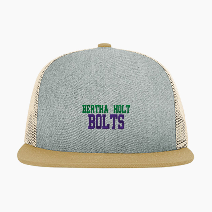 Bertha Holt Bolts <span class="pdp-name-mascot">Bertha Holt Bolts</span> Richardson Acrylic-Wool Blend Flatbill Trucker