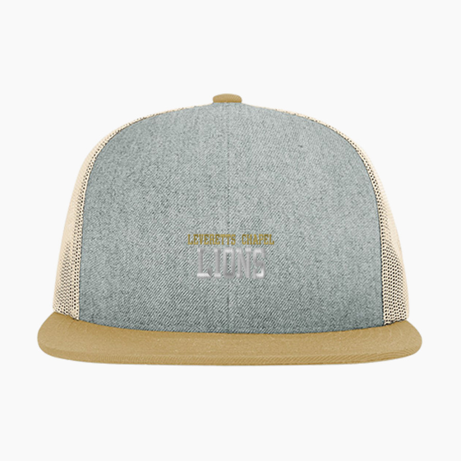 LEVERETTS CHAPEL HIGH SCHOOL LIONS <span class="pdp-name-mascot">LEVERETTS CHAPEL LIONS</span> Richardson Acrylic-Wool Blend Flatbill Trucker