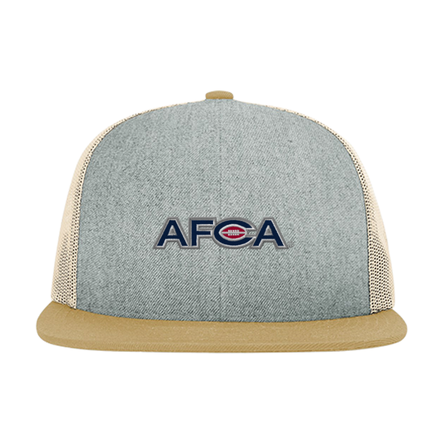 AFCA <span class="pdp-name-mascot">Afca Texas</span> Richardson Acrylic-Wool Blend Flatbill Trucker