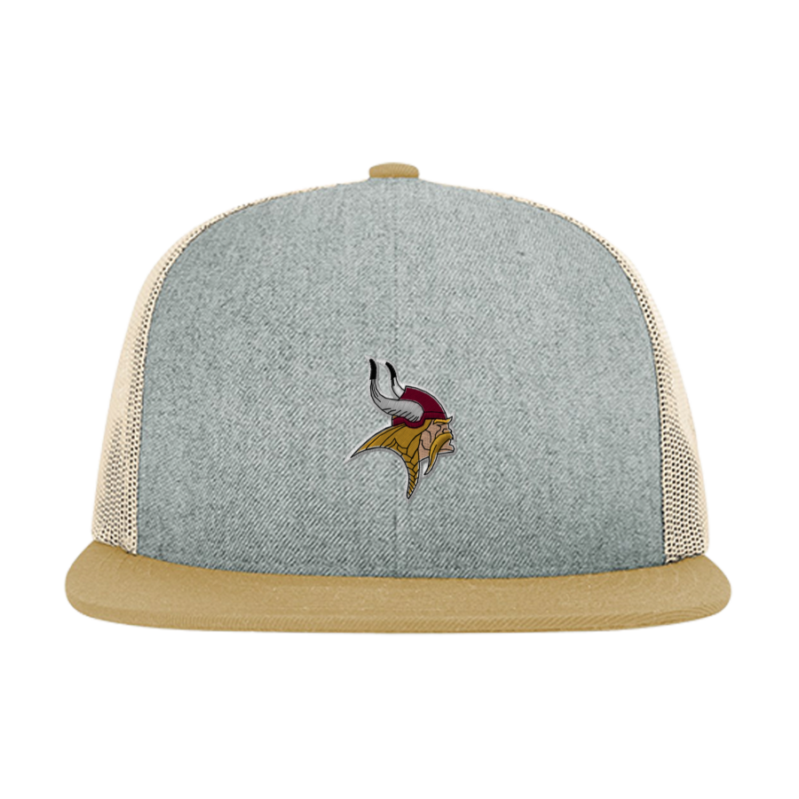 VIEWMONT HIGH SCHOOL VIKINGS <span class="pdp-name-mascot">VIEWMONT VIKINGS</span> Richardson Acrylic-Wool Blend Flatbill Trucker