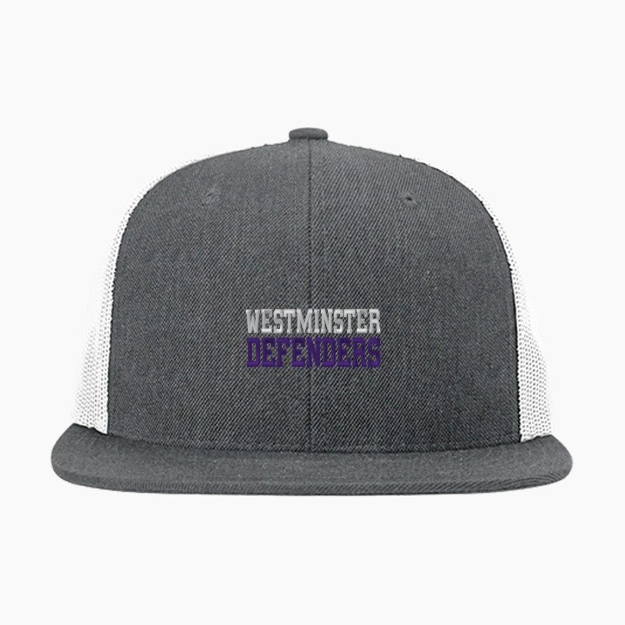 Westminster Defenders <span class="pdp-name-mascot">Westminster Defenders</span> Richardson Acrylic-Wool Blend Flatbill Trucker