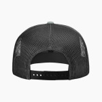 Rochester YellowJackets <span class="pdp-name-mascot">University of Rochester Athletics</span> Richardson Acrylic-Wool Blend Flatbill Trucker Back Thumbnail