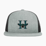 Highland Hawks <span class="pdp-name-mascot">Highland Hawks</span> Richardson Acrylic-Wool Blend Flatbill Trucker Front Thumbnail