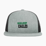 Wahlquist Eagles <span class="pdp-name-mascot">Wahlquist Eagles</span> Richardson Acrylic-Wool Blend Flatbill Trucker Front Thumbnail