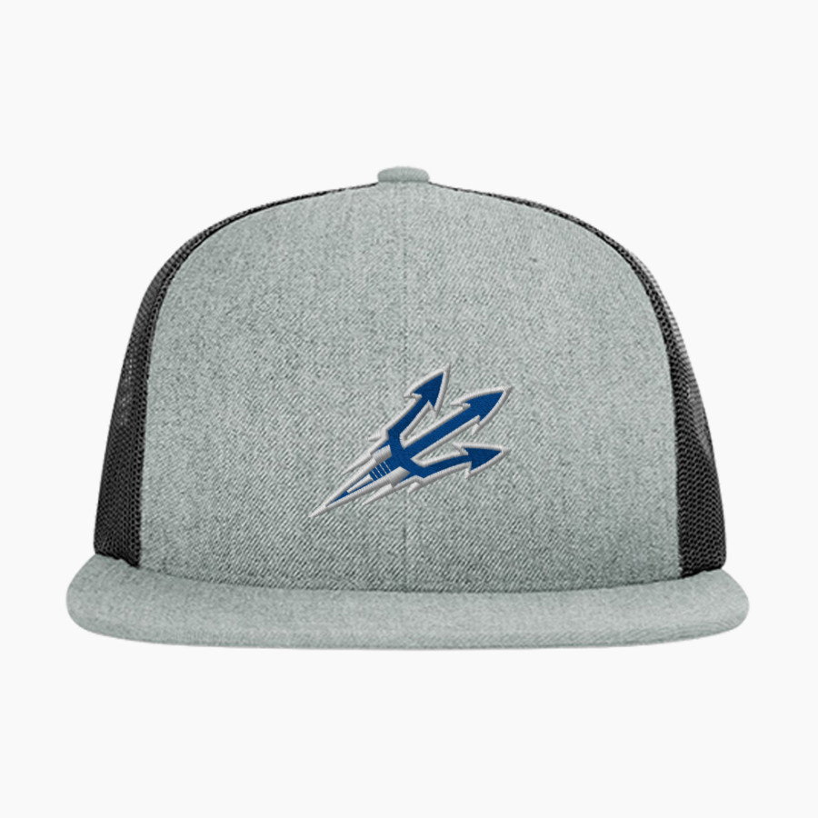 BROCKPORT BLUE DEVILS The Official Online Store <span class="pdp-name-mascot">BROCKPORT BLUE DEVILS</span> Richardson Acrylic-Wool Blend Flatbill Trucker