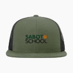 Sabot School Sabot School <span class="pdp-name-mascot">STONY POINT SCHOOL</span> Richardson Acrylic-Wool Blend Flatbill Trucker Front Thumbnail