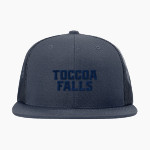 Toccoa Falls EAGLES <span class="pdp-name-mascot">TOCCOA FALLS COLLEGE EAGLES</span> Richardson Acrylic-Wool Blend Flatbill Trucker Front Thumbnail
