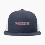 Vassar Brewers <span class="pdp-name-mascot">Vassar College Brewers</span> Richardson Acrylic-Wool Blend Flatbill Trucker Front Thumbnail