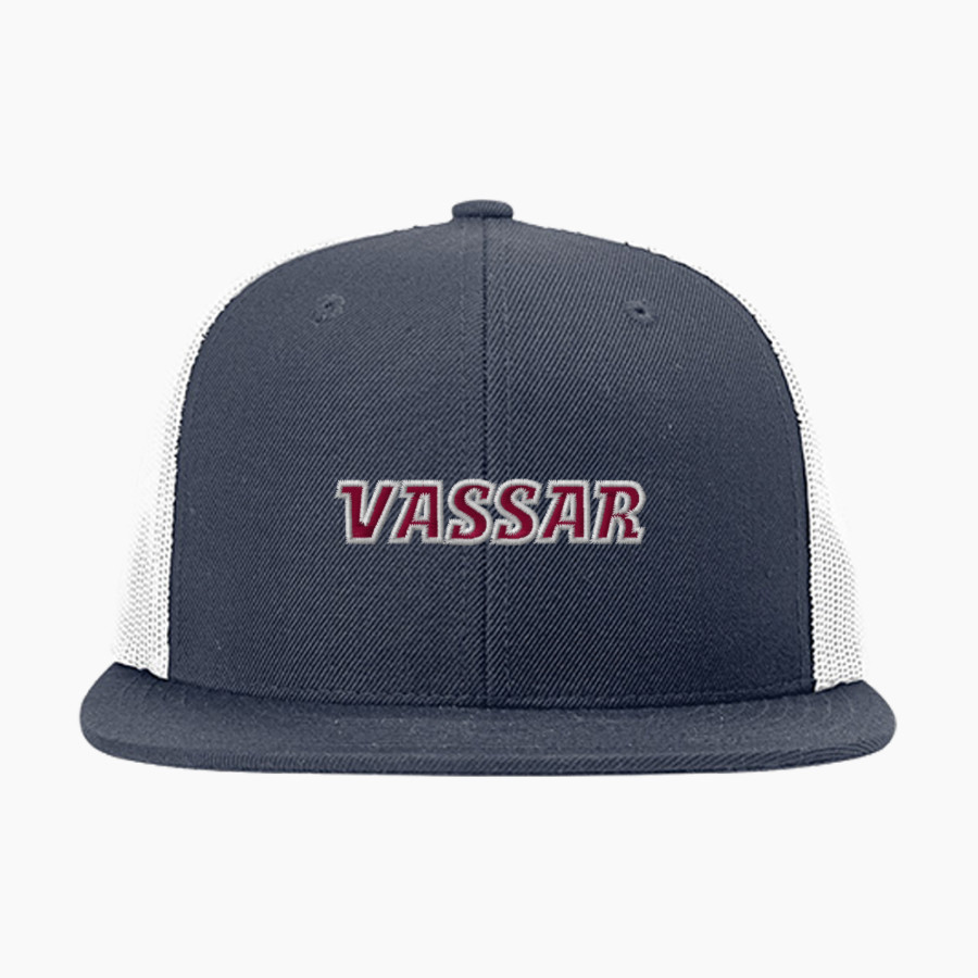 Vassar Brewers <span class="pdp-name-mascot">Vassar College Brewers</span> Richardson Acrylic-Wool Blend Flatbill Trucker