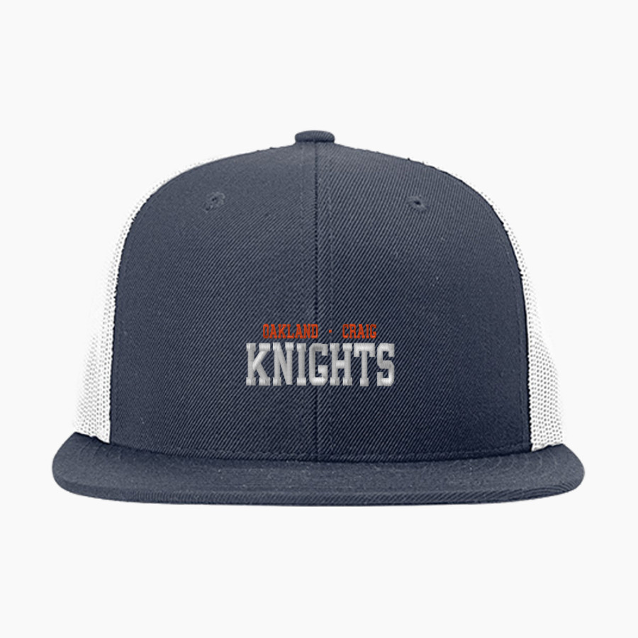 OAKLAND-CRAIG HIGH SCHOOL KNIGHTS <span class="pdp-name-mascot">OAKLAND - CRAIG KNIGHTS</span> Richardson Acrylic-Wool Blend Flatbill Trucker