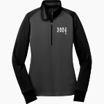 Cornell Rams <span class="pdp-name-mascot">Cornell Rams</span> Nike Women's Dri-FIT 1/2-Zip Pullover Front Thumbnail