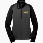 Thomas TITANS <span class="pdp-name-mascot">THOMAS TITANS</span> Nike Women's Dri-FIT 1/2-Zip Pullover Front Thumbnail