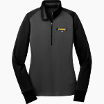 Burrillville Broncos <span class="pdp-name-mascot">Burrillville Broncos</span> Nike Women's Dri-FIT 1/2-Zip Pullover Front Thumbnail