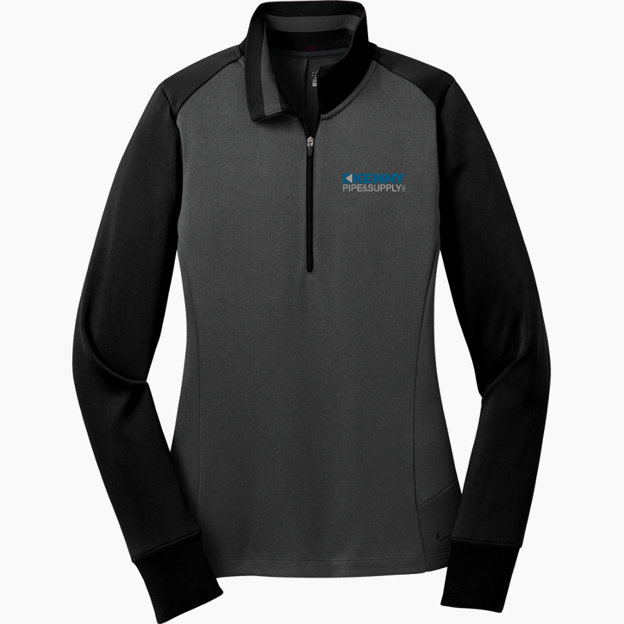 KENNY PIPE & SUPPLY <span class="pdp-name-mascot">KENNY PIPE & SUPPLY</span> Nike Women's Dri-FIT 1/2-Zip Pullover