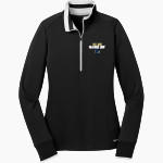 Morris Jeff Pelicans Nike Women's Dri-FIT 1/2-Zip Pullover Front Thumbnail