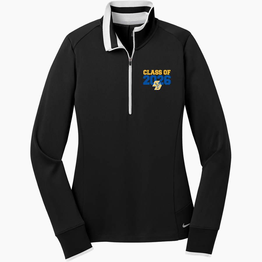 SCOTTS BRANCH HIGH SCHOOL FIGHTING EAGLES <span class="pdp-name-mascot">SCOTTS BRANCH FIGHTING EAGLES</span> Nike Women's Dri-FIT 1/2-Zip Pullover