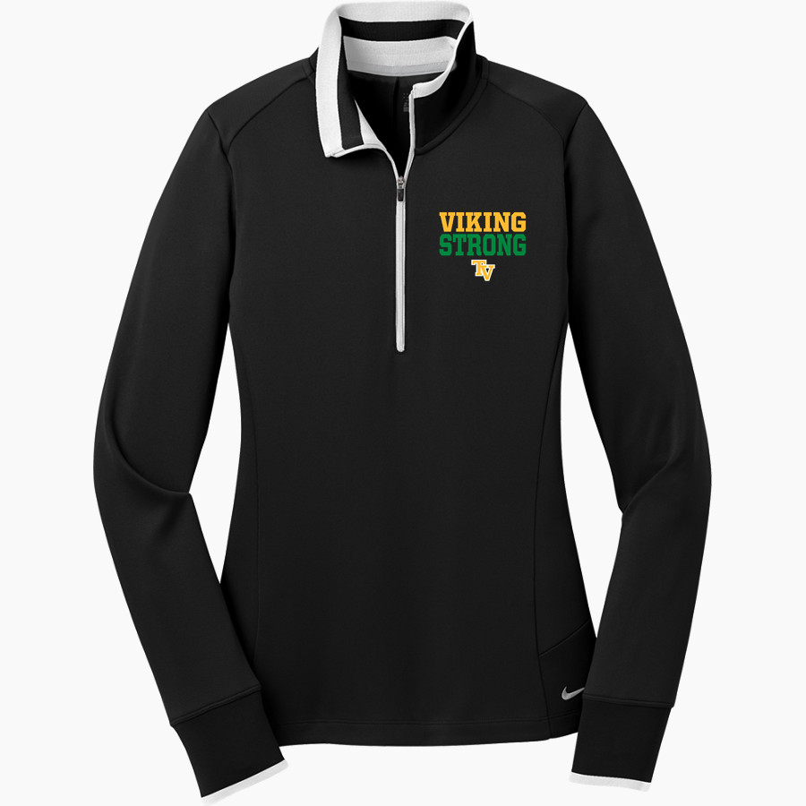 TIPPECANOE VALLEY HIGH SCHOOL Vikings Online Store <span class="pdp-name-mascot">TIPPECANOE VALLEY VIKINGS</span> Nike Women's Dri-FIT 1/2-Zip Pullover