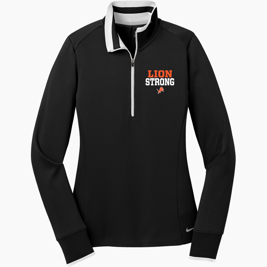 TEAGUE HIGH SCHOOL LIONS <span class="pdp-name-mascot">TEAGUE LIONS</span> Nike Women's Dri-FIT 1/2-Zip Pullover