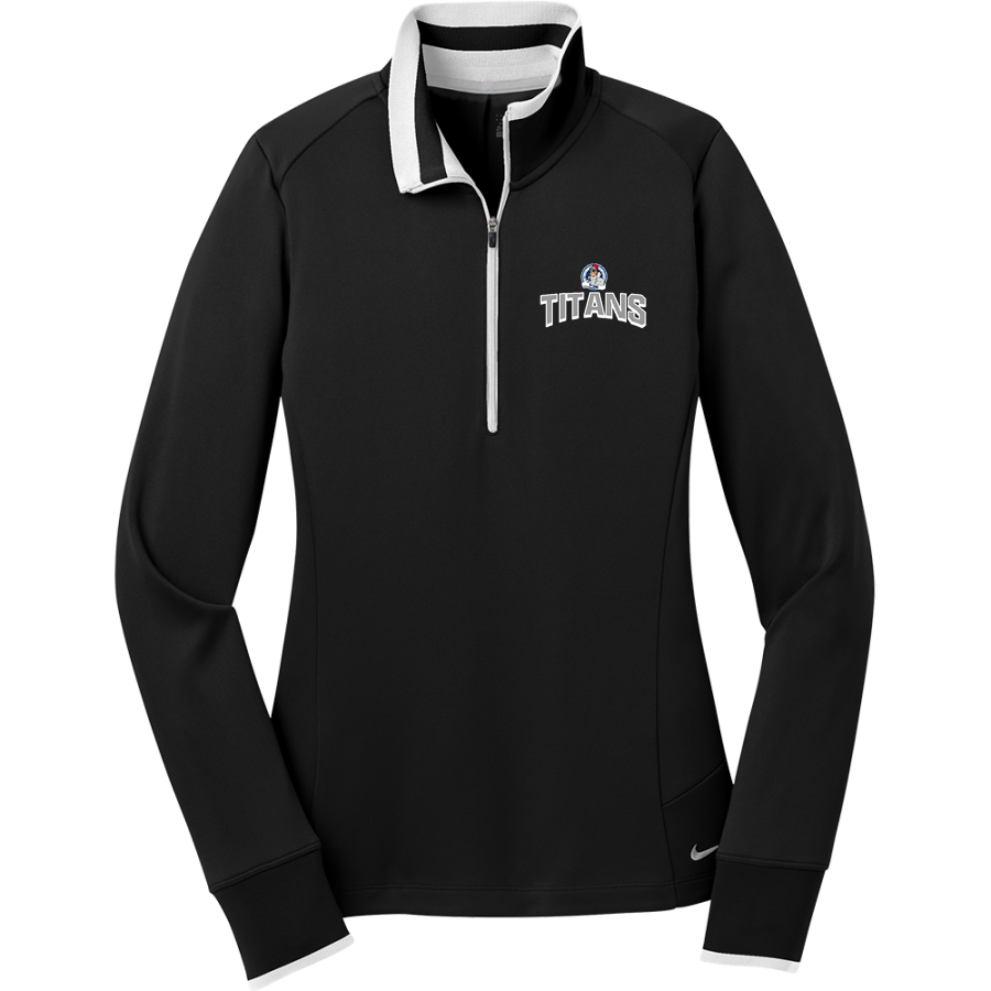 Home Titans <span class="pdp-name-mascot">Home Elementary School Titans</span> Nike Women's Dri-FIT 1/2-Zip Pullover