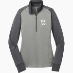 Frances Xavier Warde Jaguars <span class="pdp-name-mascot">Frances Xavier Warde School Jaguars</span> Nike Women's Dri-FIT 1/2-Zip Pullover Front Thumbnail
