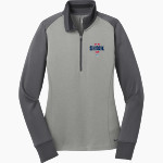 French-American School of New York - Online Store <span class="pdp-name-mascot">French-American School Sharks</span> Nike Women's Dri-FIT 1/2-Zip Pullover Front Thumbnail